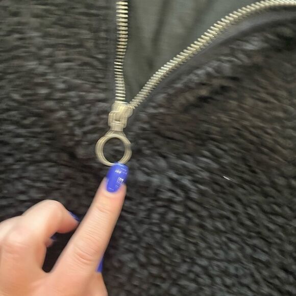 Thread and Supply Blace Fleece Sherpa Cropped Jacket Size XXL - Picture 7 of 10